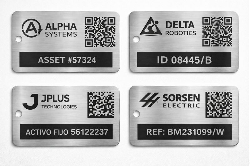 Placas con código QR