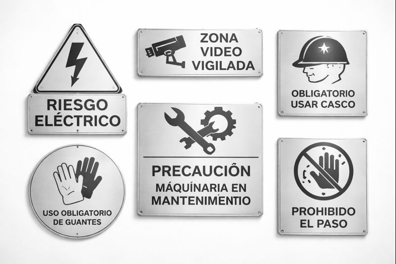 Placas de seguridad
